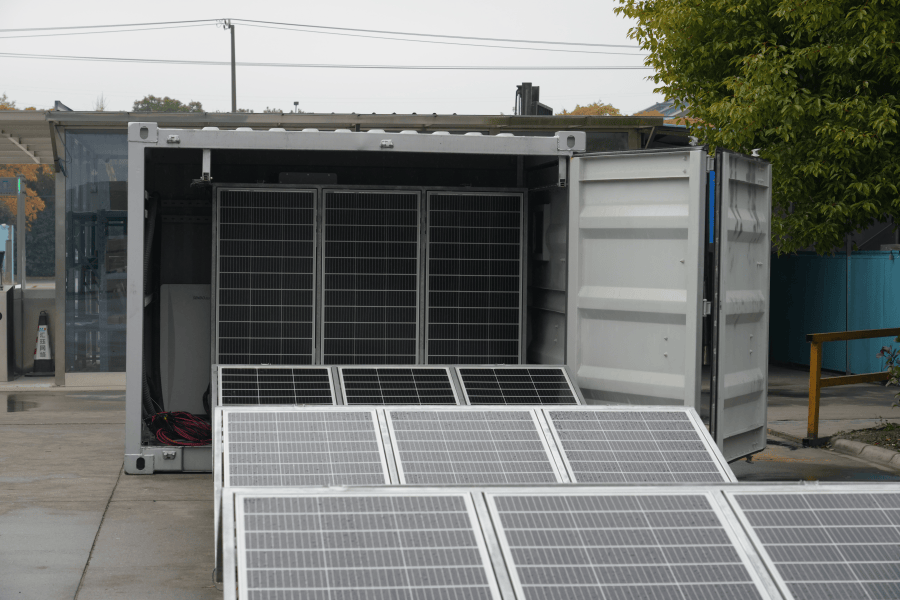 High-Voltage DC Pre-Integrated PV Containers for Rural Electrification in Philippines